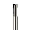 PKD Schaftfräser, Eckradius